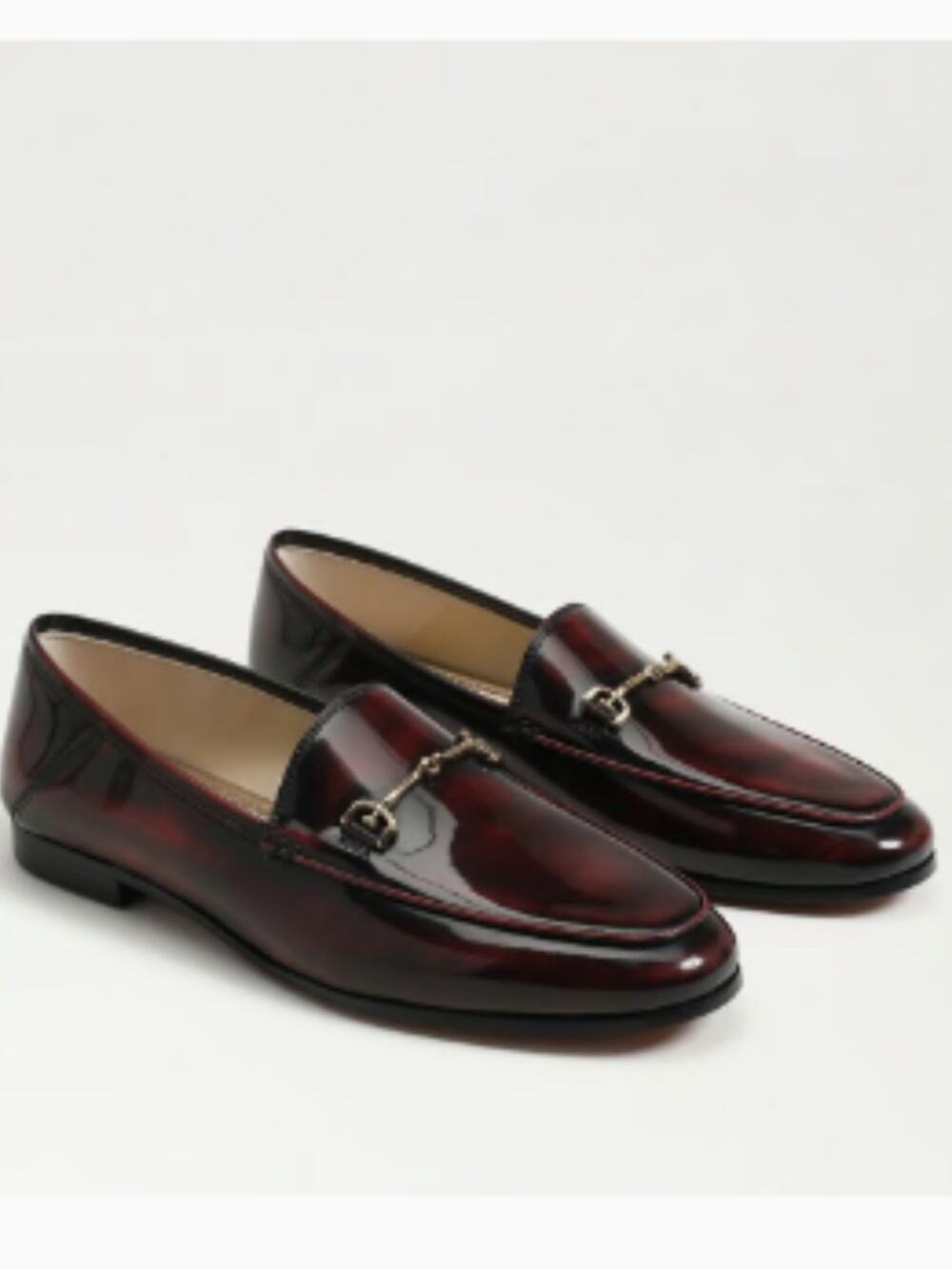 Sam Edelman Loraine Bit loafers tortoise patent - 5